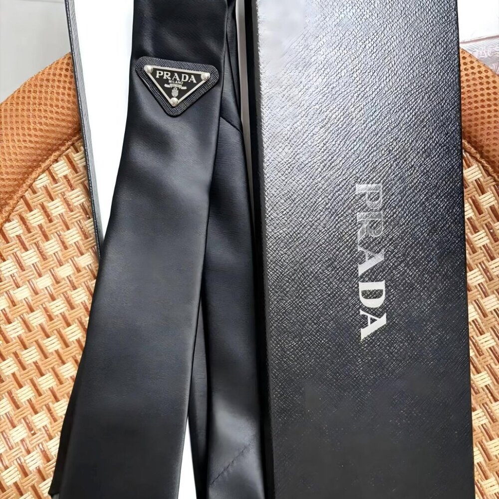 Prada Tie Black - Unisex